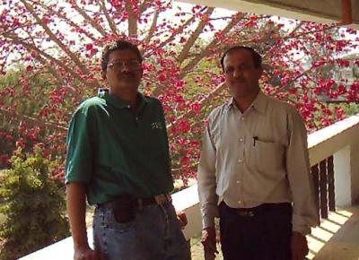 Bhupesh and Vivek Upasani at AAU
